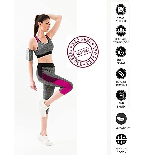 Yeni Inci Gri ve Melanj Kadın Spor Taytları, Yoga Taytları, Kadın Taytları, Kadınlar için Push Up File Tayt, Tayt Kadın