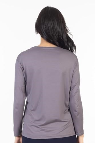 Yeni Model Taş İşlemeli Yuvarlak Yaka Likralı Anne Penye Bluz 6420