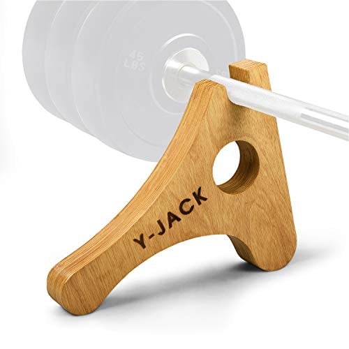 Yes4All Deadlift Jack/Barbell Stand & Cork Squat Wedge Block for Weight Training, Deadlift Exercises, Powerlifting, Suitable for Loading, Unloading Heavy Barbell Plates