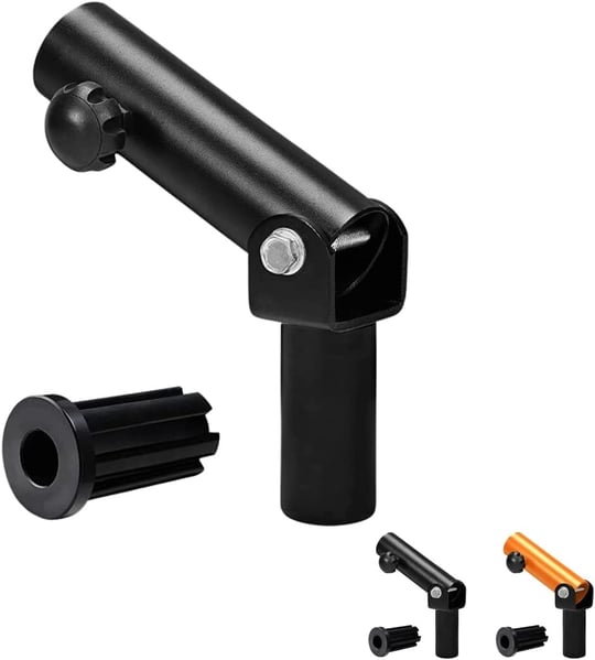 Yes4All T-Bar Row Plate Post Insert Landmine – Fit 2” Olympic Bars – Full 360° Swivel & Easy to Install