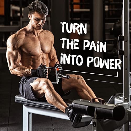 Yes4All Üniseks Kablo Bağlantısı Combo Çift D Kolu Kauçuk Lat Makine Ataşmanı Triceps Halatı Düz ​​Döner Bar V Şekli Bar Kablo Ek Kablo Ev Spor Salonu için Makine Aksesuarları