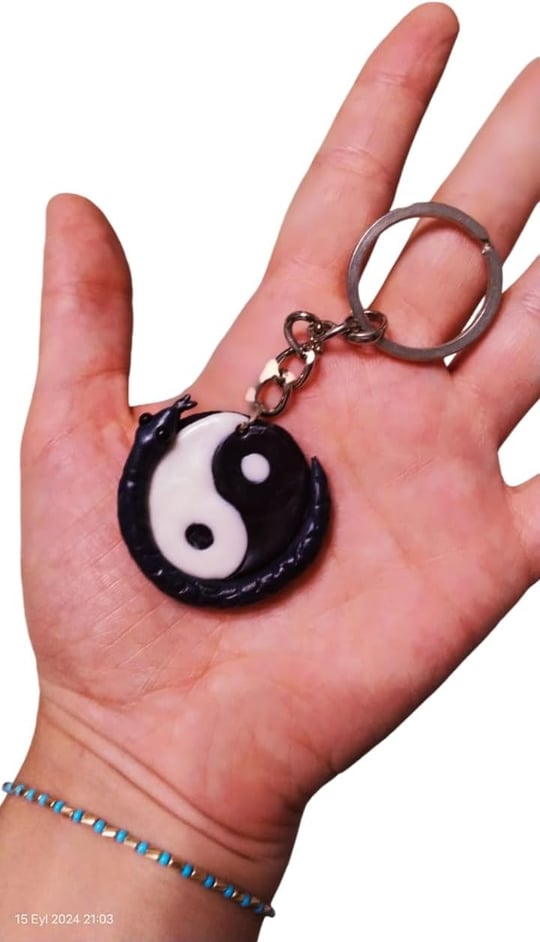 Ying Yang Anahtarlık
