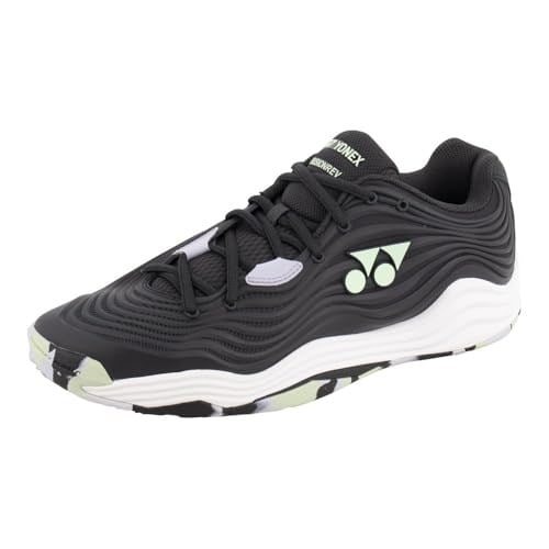 YONEX Fushionrev 5 Cly erkek tenis ayakkabısı, kum yeri ayakkabısı, siyah