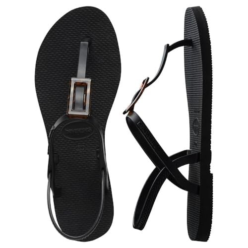 You Paraty Buckle Turtle Siyah Kadın Terlik 4148917-0090