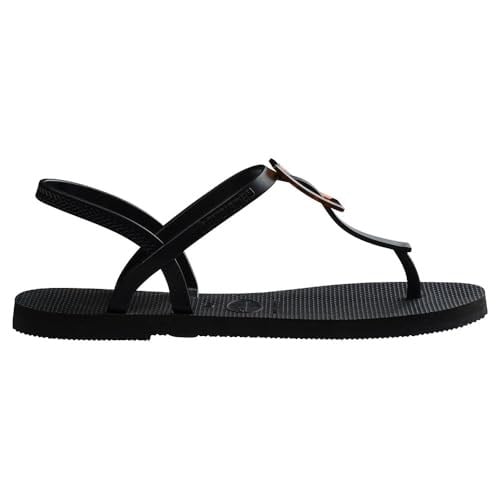 You Paraty Buckle Turtle Siyah Kadın Terlik 4148917-0090