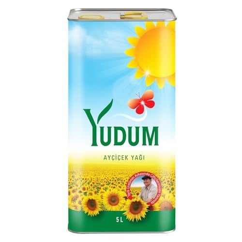 Yudum Ayçiçek Yağı 5 lt Teneke