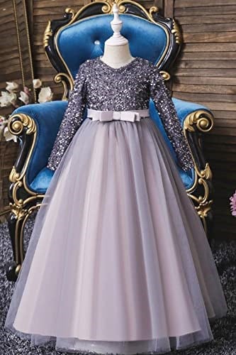 Zara Payetli Kız Çocuk Abiye - Kız Çocuk Elbise