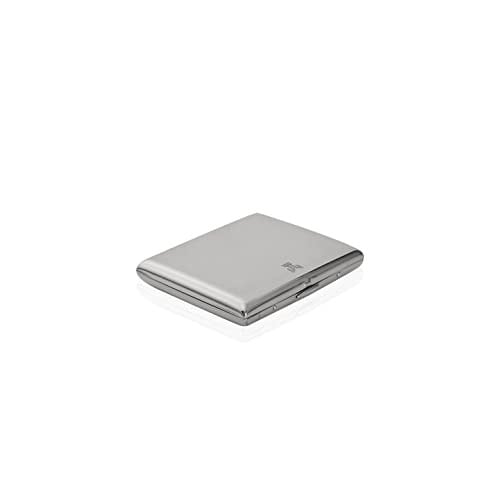 Zekupp Metal Sigara Tabakası Sandık Set Gümüş (ZU-SST0002)