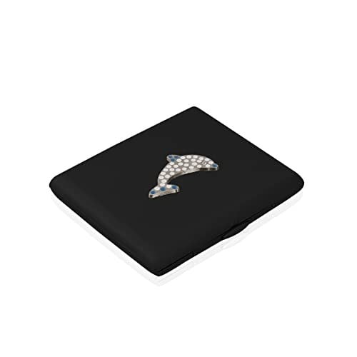 Zekupp Siyah Yunus Temalı Metal Sigara Tabakası (ZU-TBK0016)
