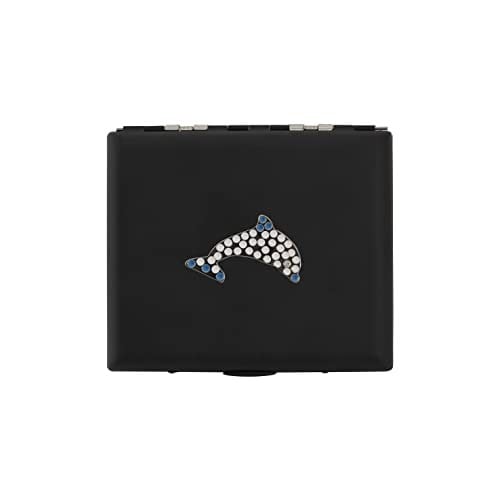 Zekupp Siyah Yunus Temalı Metal Sigara Tabakası (ZU-TBK0016)