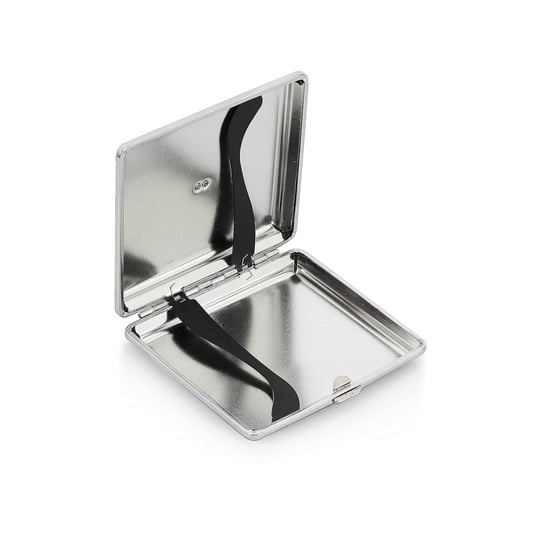 Zekupp Taba Deri Silah Logolu Metal Sigara Tabakası (ZU-TBK0041)