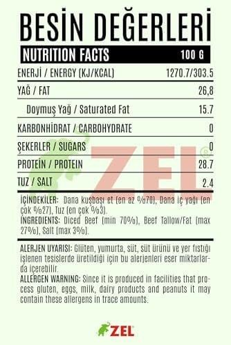 ZEL Dana Et Kavurma 2x80 g – Konserve, Protein Kaynağı