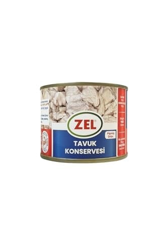 ZEL Haşlanmış Kuşbaşı Tavuk Konservesi 200 g – Yüksek Proteinli, Yemeye Hazır
