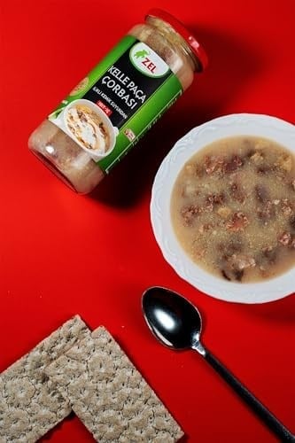 ZEL Kelle Paça Çorbası 480 ml – İlikli Kemik Suyundan, Proteinli Geleneksel Çorba