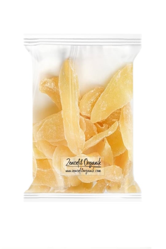 Zencefil Organik Lokumu Şekeri Taze Yaş Şekerlemesi (250 Gr)