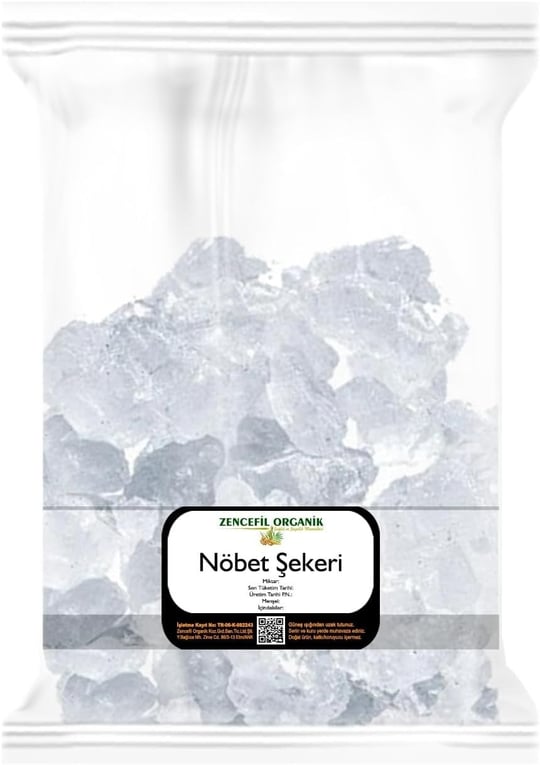 Zencefil Organik Nöbet Şekeri 250 gr Polat Şekeri