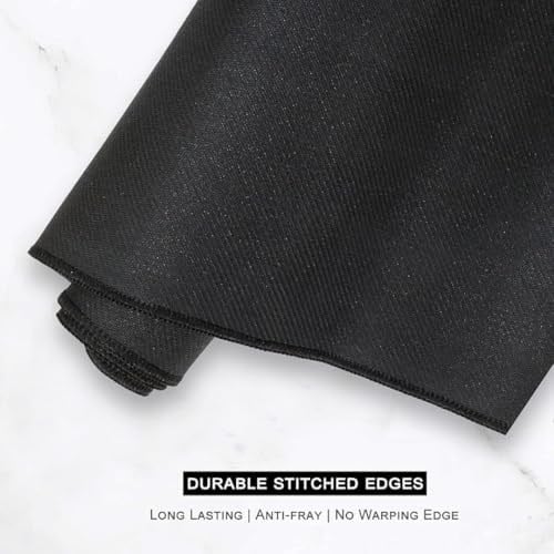 Zerfa Dünya Haritası Ekstra Büyük Genişletilmiş Kaymaz Kauçuk Oyun Mouse Pad & Klavye Masa Mat Bilgisayar Aptop için (900 mm X 400 mm X 2 mm) L Zmp253 Siyah (Dünya Haritası, 90 X 40 cm)