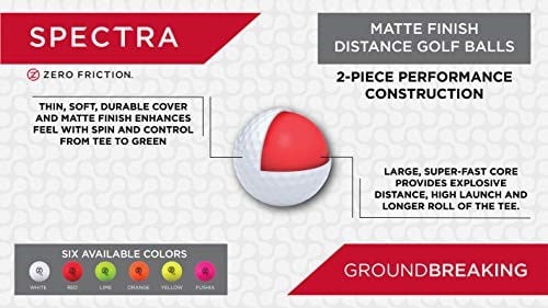 Zero Friction Spectra Golf Topları