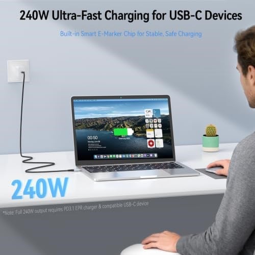ZeroneTeck USB 4 Kablo 3.3FT