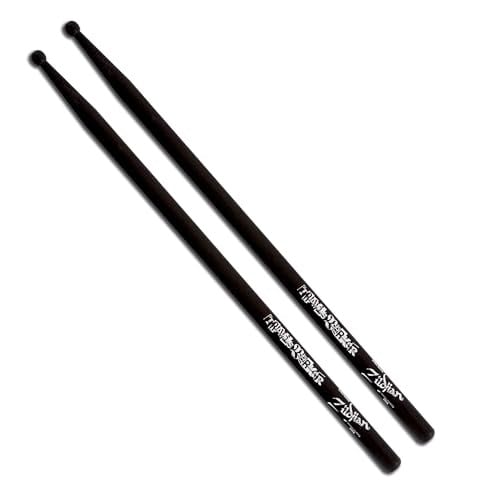 Zildjian ZASTBLK Travis Barker Signature Drumsticks Black - 2li paket