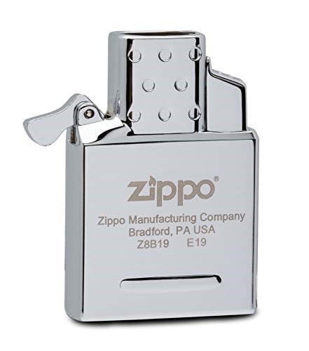 Zippo Unisexin Bütan Çakmak Ekleme-Çift Torch, Krom, Bir Boyut