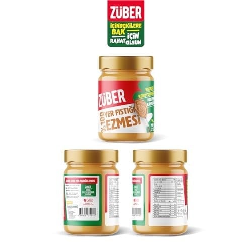 Züber%100 Fıstık Ezmesi 315 Gr