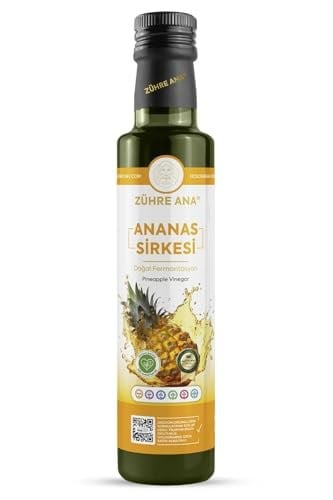 Zühre Ana Ananas Sirkesi Doğal Fermantasyon Pineapple Vinegar 500 Ml