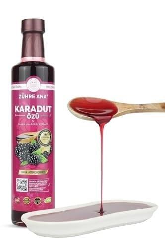 Zühre Ana Karadut Özü 670 Gr, Konsantre Karadut İçecek 670gr,%100 Orjinal