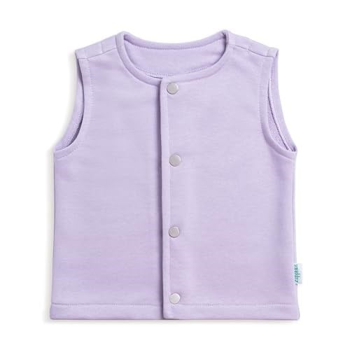 Zuppers Çıtçıtlı Pamuk Bebek Çocuk Yelek, Lila, 2-3 Yaş