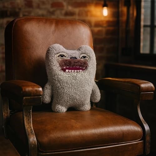 ZURU Fugglers Kıllı Fuggs - Komik Çirkin Canavar Peluş - 9 inç (Eski Diş)