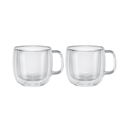 Zwilling Çift Camlı Kulplu 2li Cappucino Bardak Seti - 450 Ml