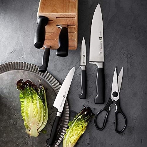 Zwilling Four Star Kemik Sıyırma Bıçağı, Paslanmaz Çelik, Siyah - Seçenekler: Kemik Sıyırma Bıçağı, Dilimleme Bıçağı, Ekmek Bıçağı...