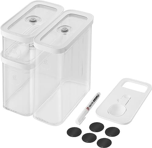 Zwilling Fresh & Cube Saklama Kabı 5li Set M Beyaz