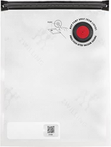ZWILLING Fresh & Save Vakum Başlangıç Seti, Plastik, 7 Parçalı, Kutu, Pompa ve Torba Dahil, La Mer - Seçenekler: 7-tlg., 8-tlg.