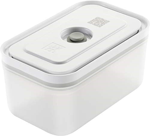 Zwilling Fresh & Save Vakumlu Saklama Kabı, M, Plastik, Yarı Şeffaf-Gri - Seçenekler: L / 3-pcs, 19 x 5 cm, 02)Mサイズ, único