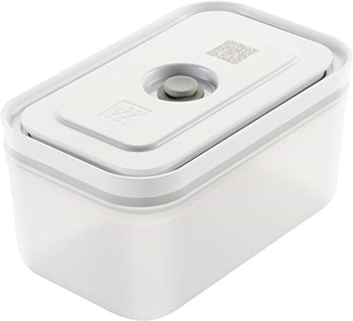 Zwilling Fresh & Save Vakumlu Saklama Kabı, M, Plastik, Yarı Şeffaf-Gri - Seçenekler: L / 3-pcs, 19 x 5 cm, 02)Mサイズ, único