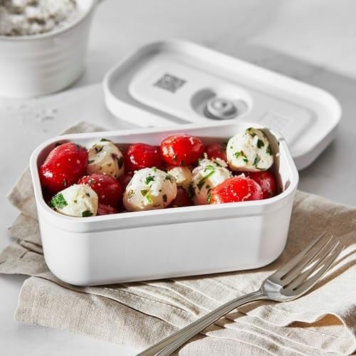Zwilling Fresh & Save Vakumlu Yemek Taşıma Kabı, S, Plastik, Beyaz-Gri