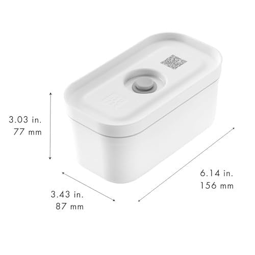 Zwilling Fresh & Save Vakumlu Yemek Taşıma Kabı, S, Plastik, Beyaz-Gri