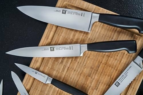 Zwilling Kendinden Bilemeli Bıçak Bloklu 7 Parça Bıçak Seti