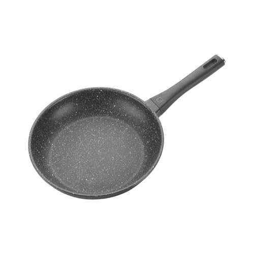 Zwilling Marquina Plus Duraslide Yapışmaz Granit Kaplama Kızartma Tavası, 24 cm, Granit Ve Alüminyum, Siyah - Bedenler: 20 cm, 24 cm, 28 cm, Madura Plus, Marquina Plus
