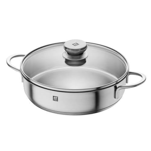Zwilling Nova 18/10 Paslanmaz Çelik, 5 Parça Gri Tencere Seti