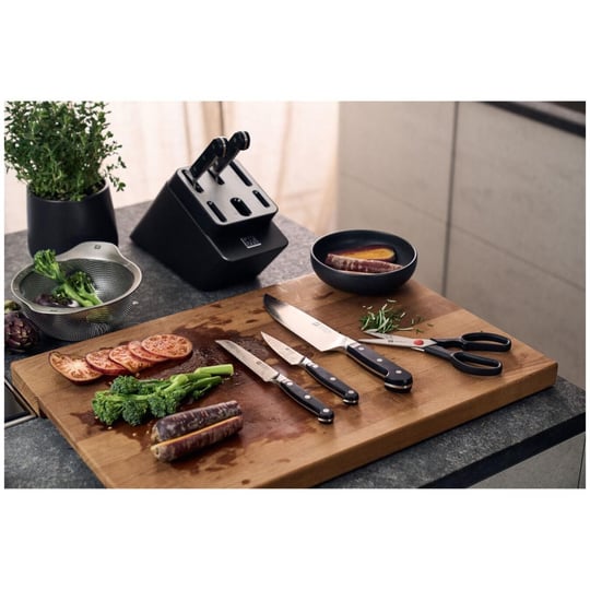 Zwilling Pro Blok Bıçak Seti Kendinden Bilemeli, 7-parça