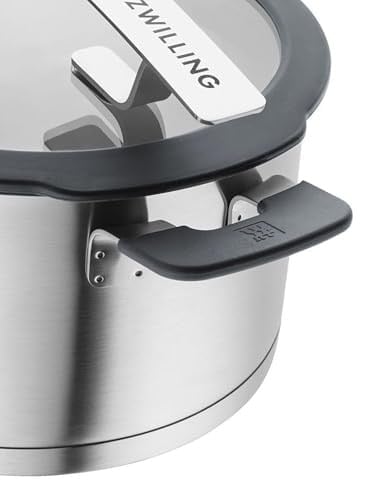 ZWILLING Simplify Tencere Seti, 5 Parça, Paslanmaz Çelik | Dökme fonksiyonu, Stay-Cool kulplar, paslanmaz çelik