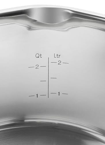 ZWILLING Simplify Tencere Seti, 5 Parça, Paslanmaz Çelik | Dökme fonksiyonu, Stay-Cool kulplar, paslanmaz çelik
