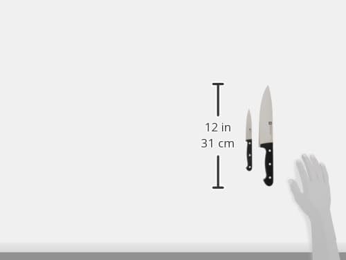 Zwilling Twin Chef 2 Bıçak Set, Paslanmaz Çelik, Siyah