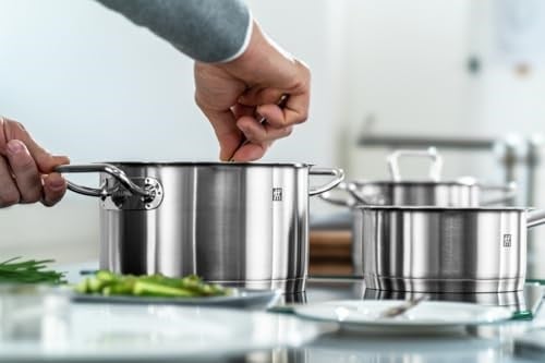 Zwilling Twin Pro 18/10 Paslanmaz Çelik, 5 Parça Tencere Seti