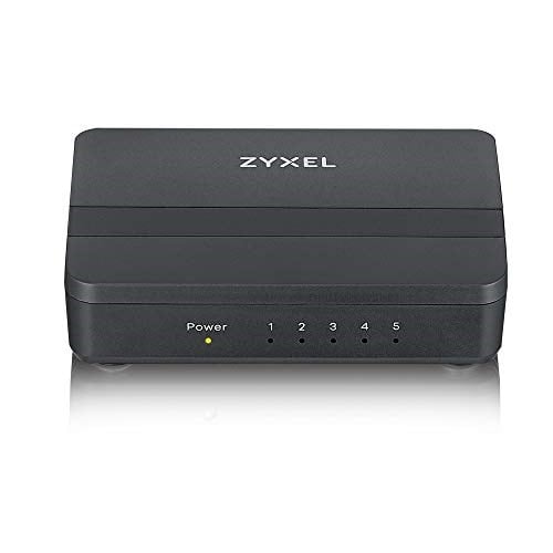 Zyxel Oyun ve Medya için 5 Port Gigabit Ethernet Anahtarı [GS105S]