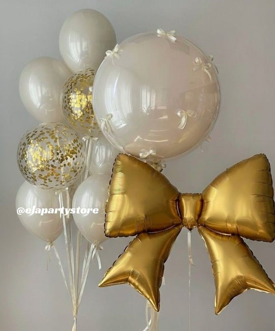 ALTIN PARILTI FOLYO BALON KONSEPT