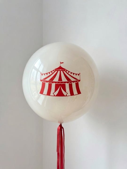 Balon Üzeri Sirk Çadırı Baskısı
