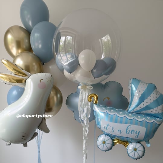 GÖK MAVİŞ HOŞ GELDİN FOLYO BALON KONSEPT
